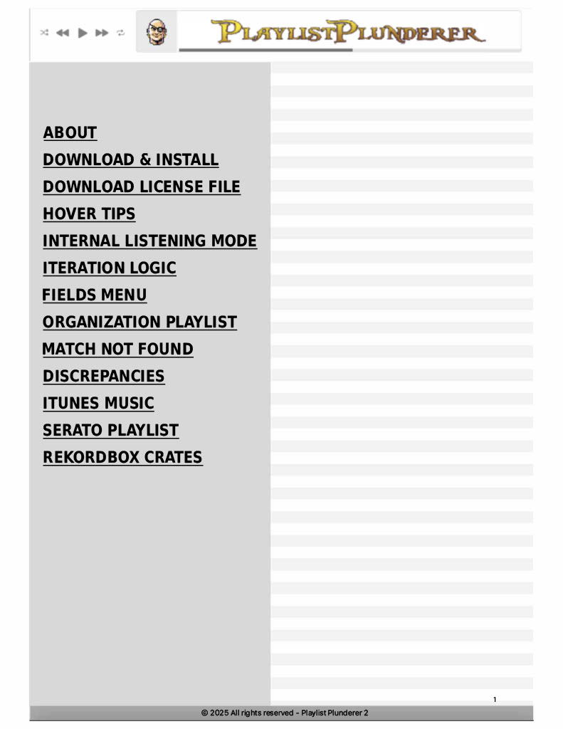 User Guide Page 1