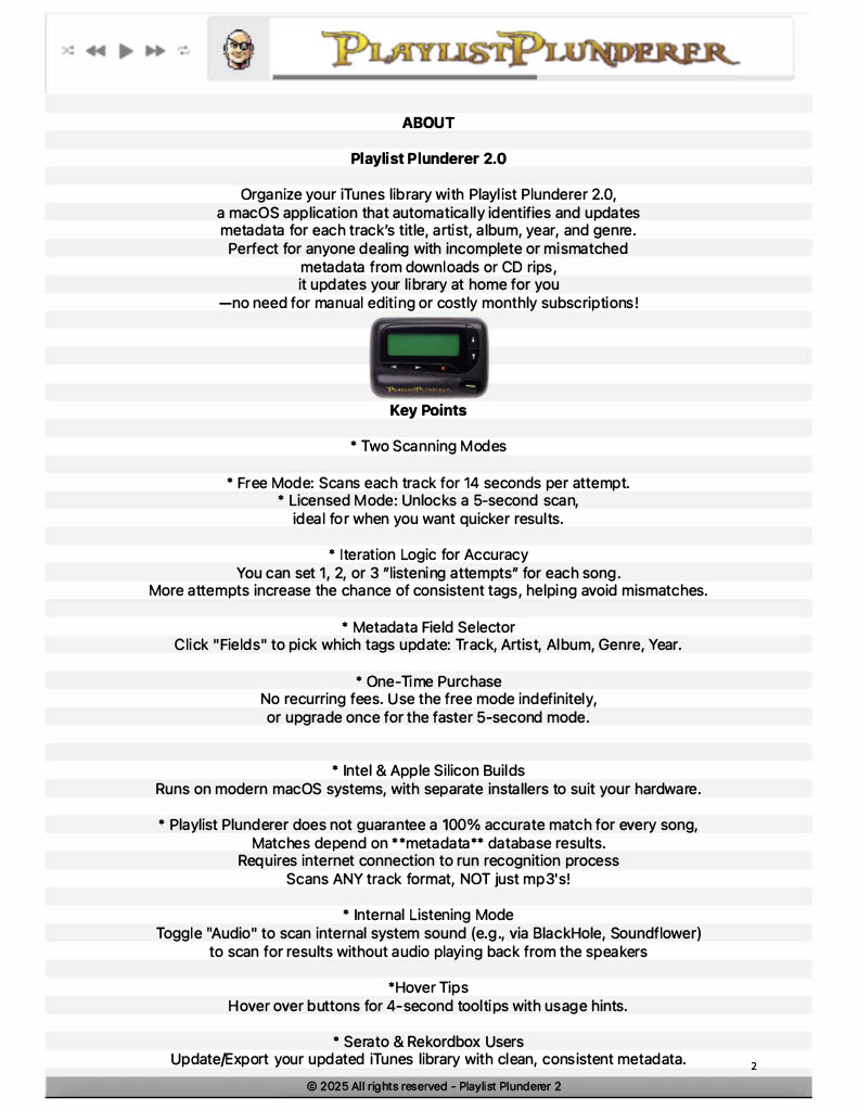 User Guide Page 2